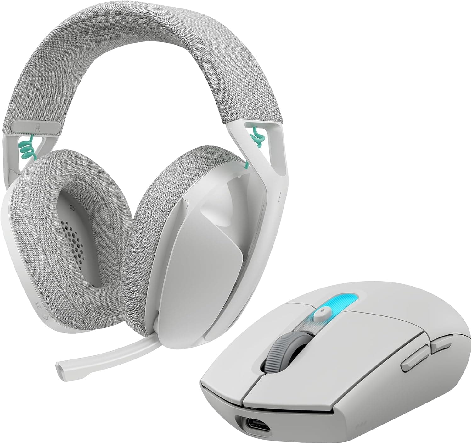 Logitech G G305 X Superlight + G321 Lightspeed Combo - Blanco