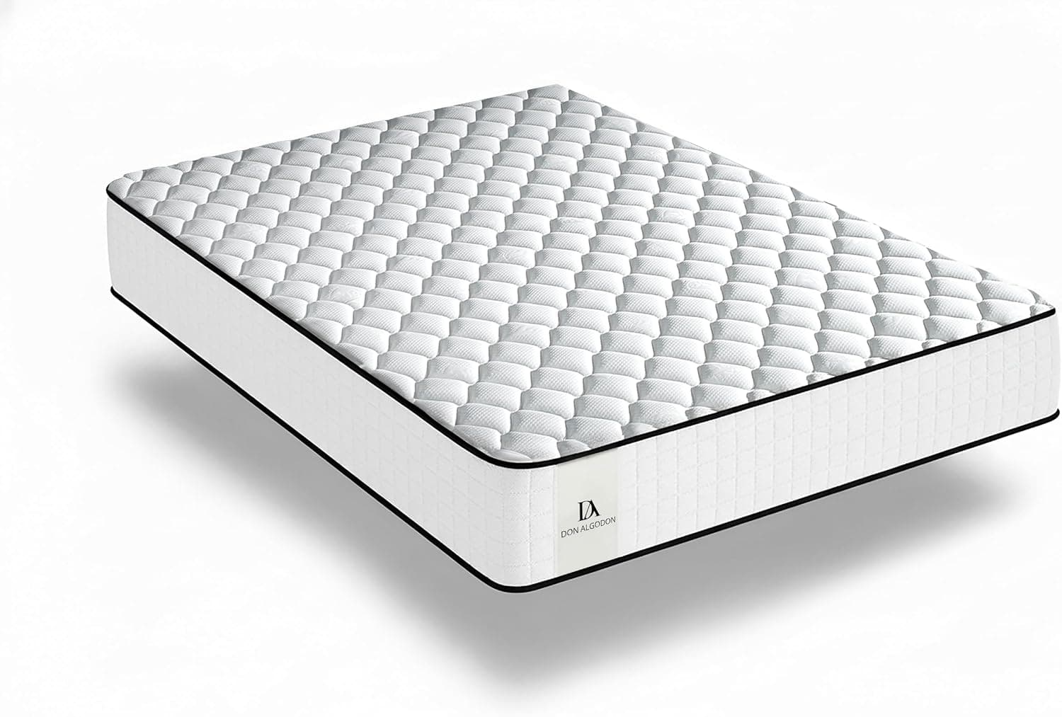DON ALGODON - Colchón Viscoelástico 120x190 Deluxe Confort - Alivio de Presión y Ergonomía - Multicapa Verano/Invierno Termorregulable - Altura 21 cm Firmeza Media - Transpirable y Antiácaros