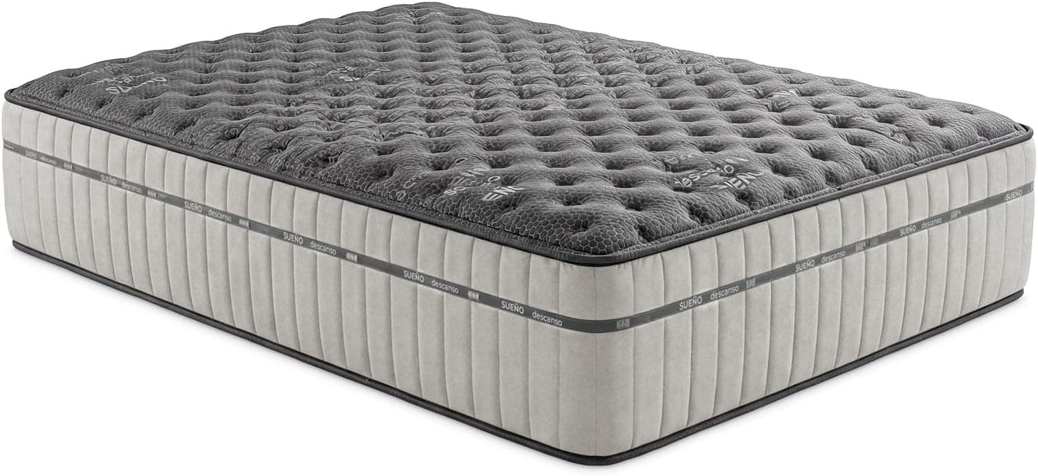 Homey - Colchón Viscoelástico Zenith Relax | Confort Óptimo | Ideal para Personas con Dolor de Espalda | Altura 30 cm | Firmeza Alta | Antiácaros, Antibacteriano e Hipoalergénico 135 x 190