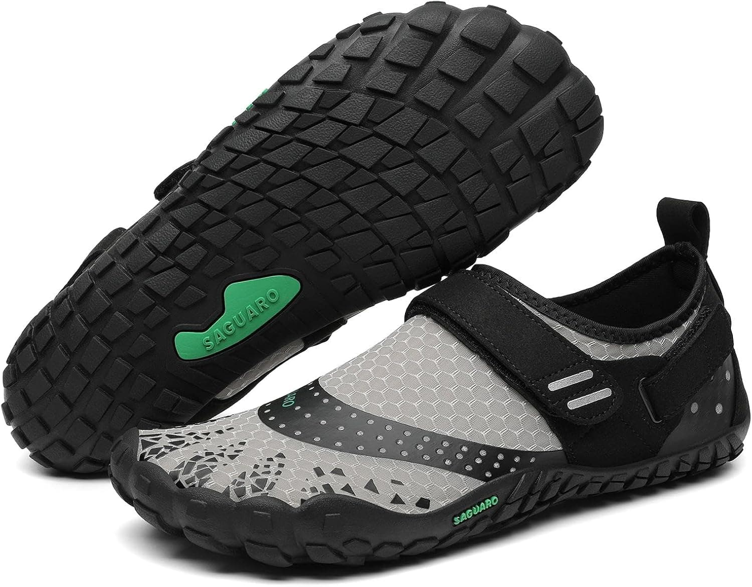 SAGUARO Zapatillas Barefoot Mujer Hombre Calzado Minimalistas Transpirable Zapatos de Trail Running para Fitness Trekking Gr.35-48