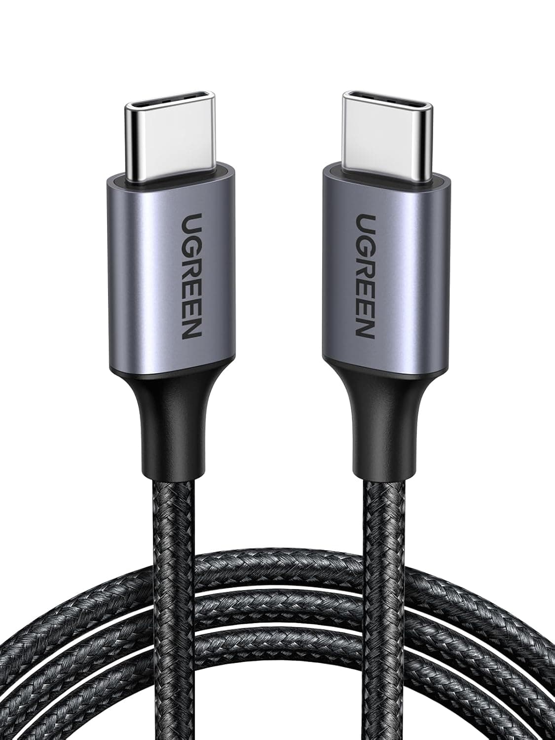 UGREEN Cable USB C 60W PD 3.0 Carga Rápida Trenzado Nylon (2M)