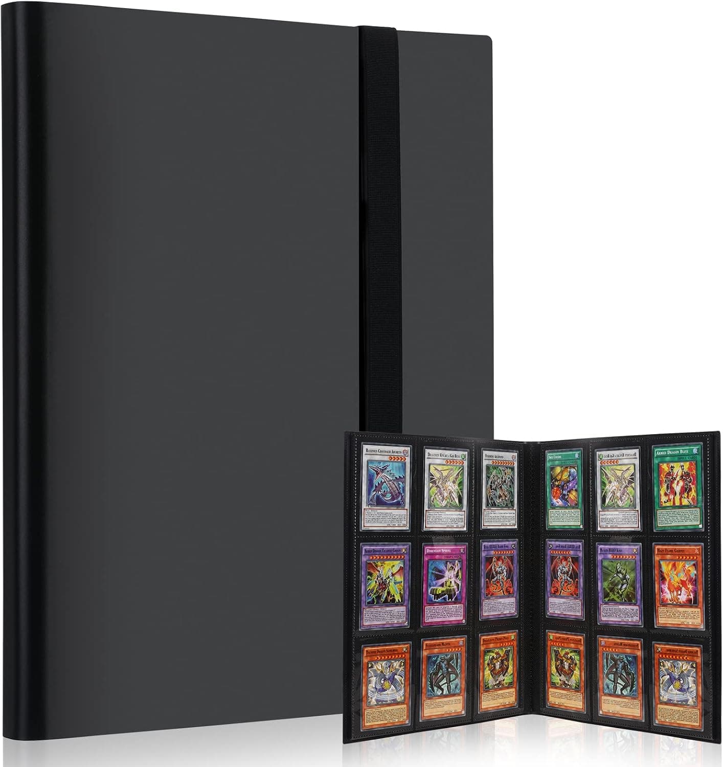Lictin Álbum de Colección de Cartas 9 Bolsillos, Capacidad para 396 Cartas