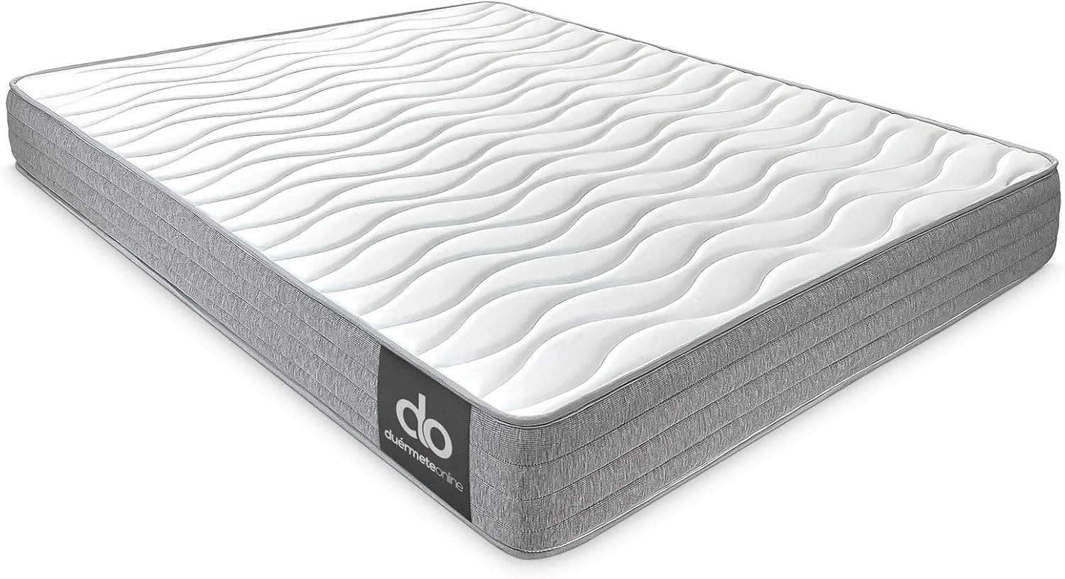 Duérmete Online - Colchón 90 x 200 Viscoelástico Frida con Cara Invierno/Verano, Ergonómico, Confort y Dureza Óptimos, Higiénico y Transpirable, Grosor 21cm