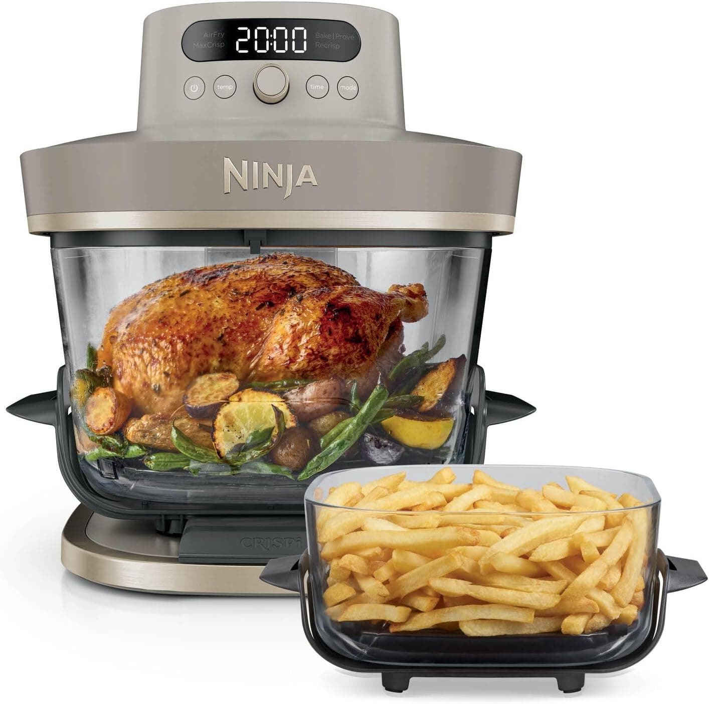 Ninja CRISPi PRO XL, Freidora de Aire, Dorado Piedra, AS090EUSD