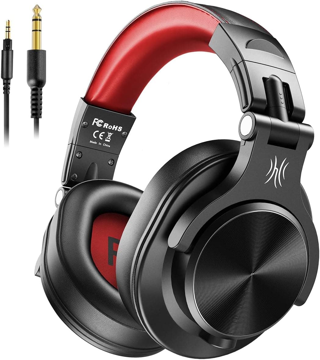 OneOdio A71 Auriculares con Cable Hi-Res para Estudio, DJ y SharePort