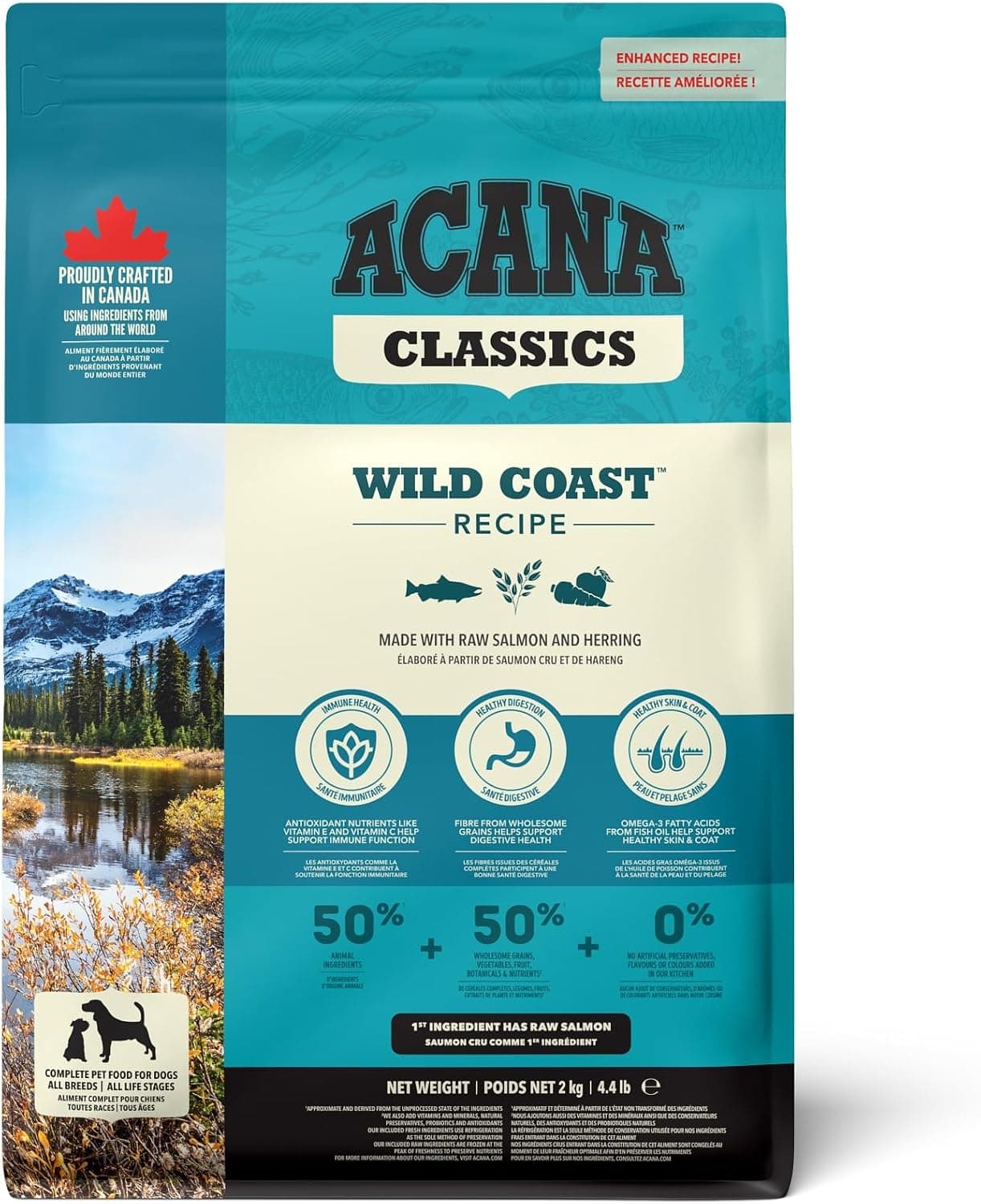 ACANA Wild Coast Comida para Perros - 2kg