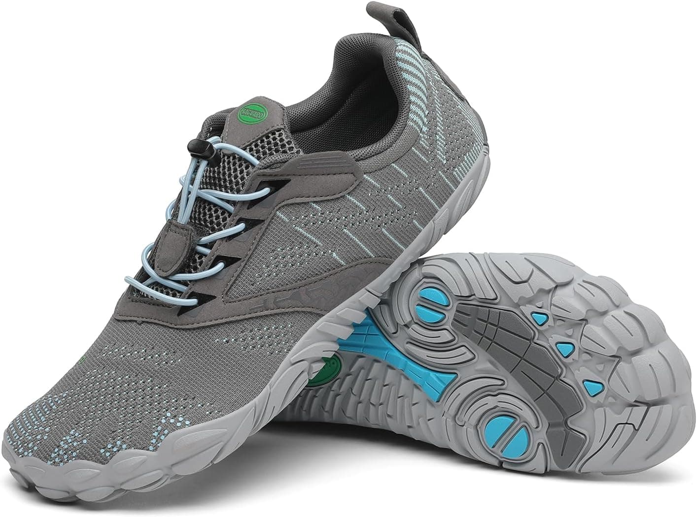 SAGUARO Barefoot Zapatillas Minimalista Ligera Zapatillas de Trail Running para Zero Drop Soles, Gr.36-48
