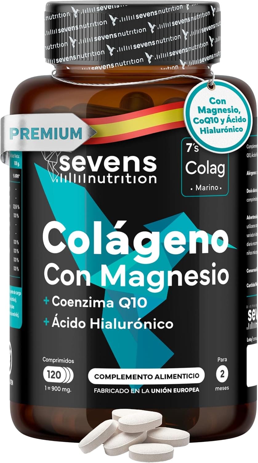 Colágeno Hidrolizado Puro con Magnesio Ácido Hialurónico y Coenzima Q10