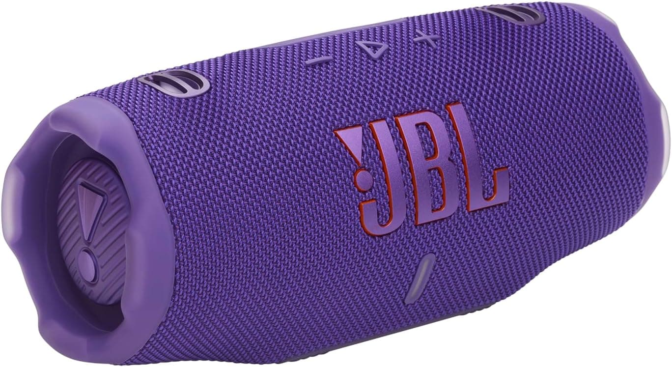 JBL Charge 6, Altavoz Bluetooth Portátil Inalámbrico, Violeta
