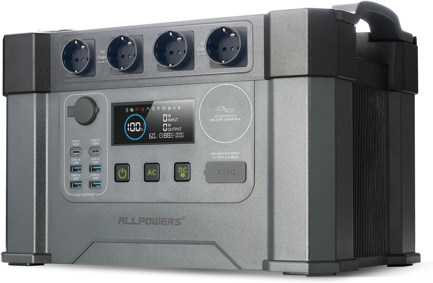 ALLPOWERS S2000 Pro Estación de energía portátil 1451Wh generador solar