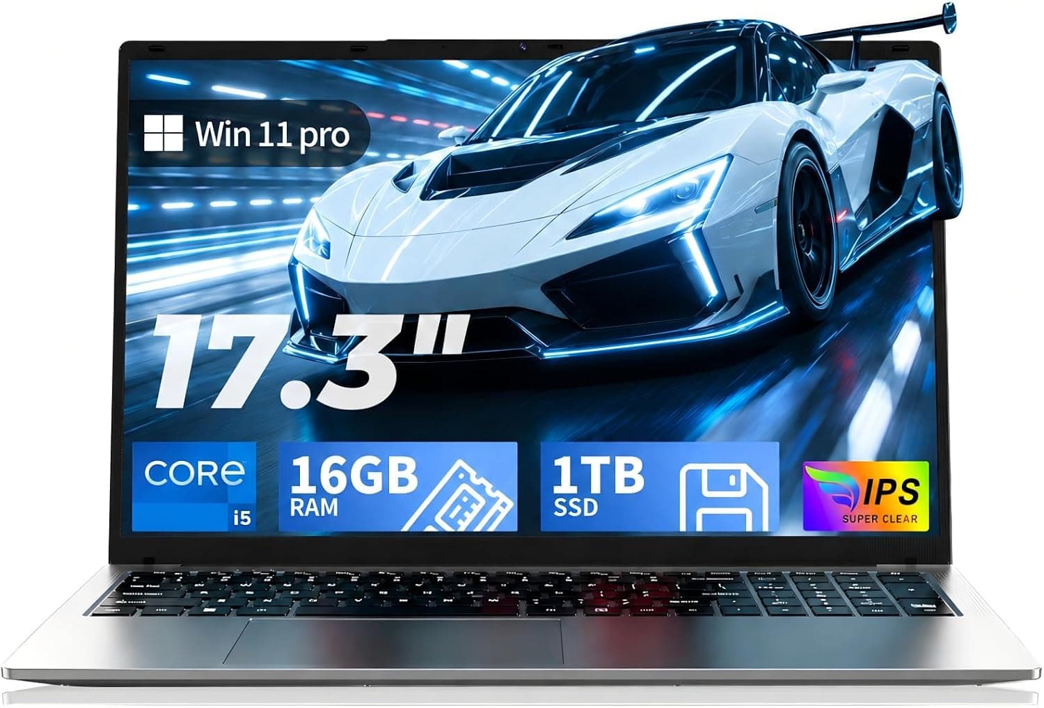 Ordenador Portátil,17.3inch 7Y57 Laptop 16+1TB，Full-Size Keyboard