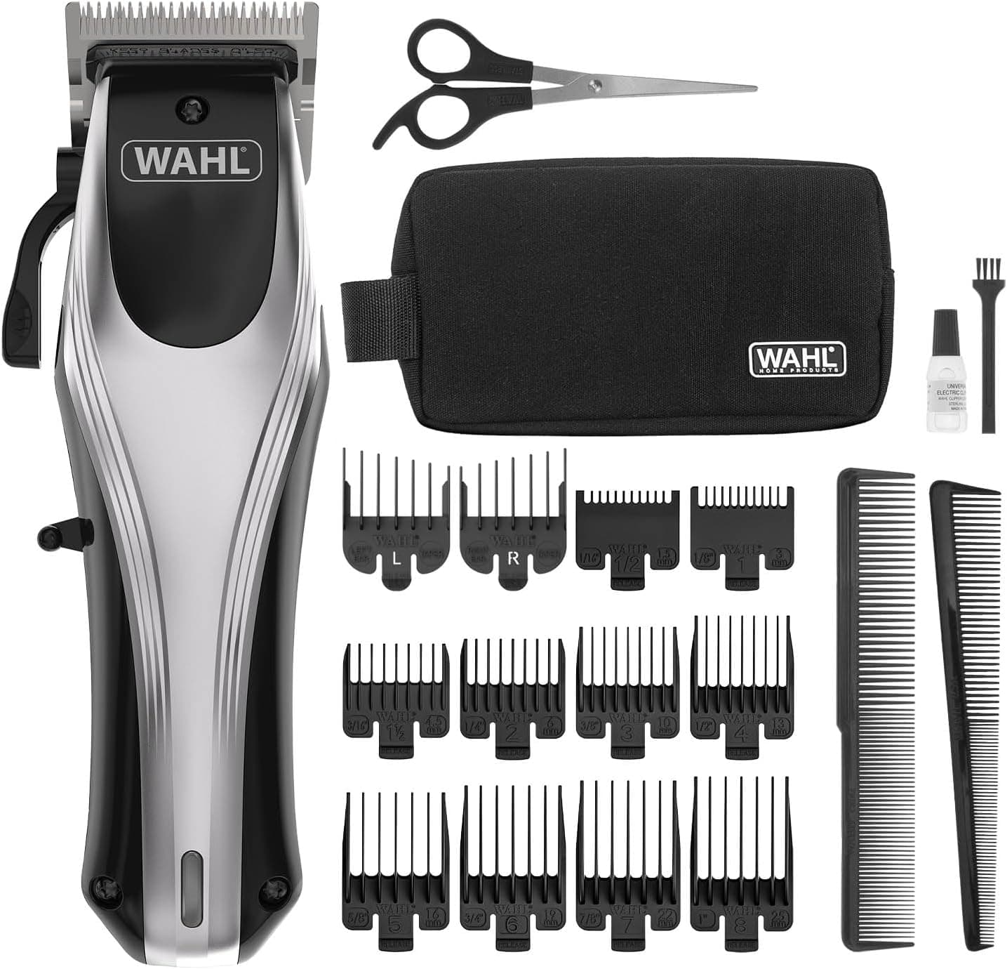 Wahl Rapid Clip Cortapelos Inalámbrico para Hombre con Palanca de Ajuste