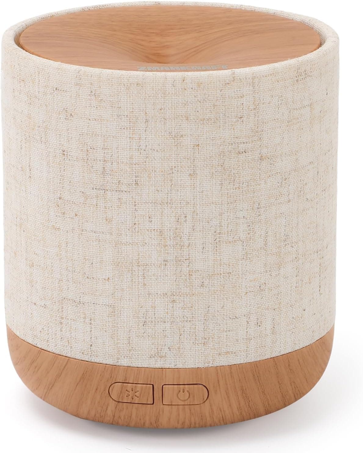 Difusor de aceite esencial de 200 ml con cubierta de tela y lámpara de noche, difusor ultrasónico de aroma, humidificador con luces, decoración de habitación, humidificador pequeño para
