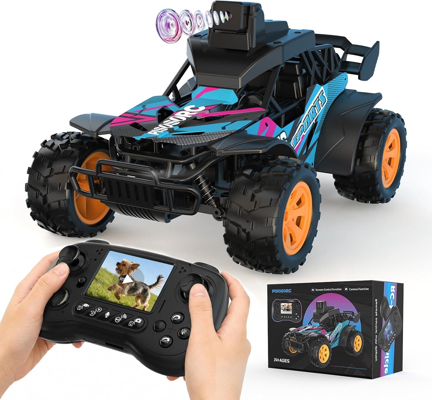 Camión RC Todoterreno FPV Recargable