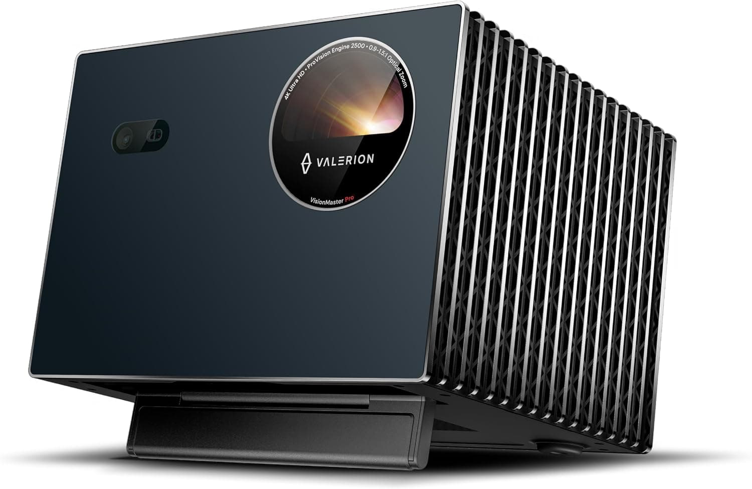 Valerion VisionMaster Pro – Proyector láser Triple 4K, 2500 lúmenes ISO, Juegos sin retardo de 4 ms, Streaming Fluido, IMAX Mejorado, Dolby Vision y Atmos, HDR10+, Google TV, Cine en casa de 300"