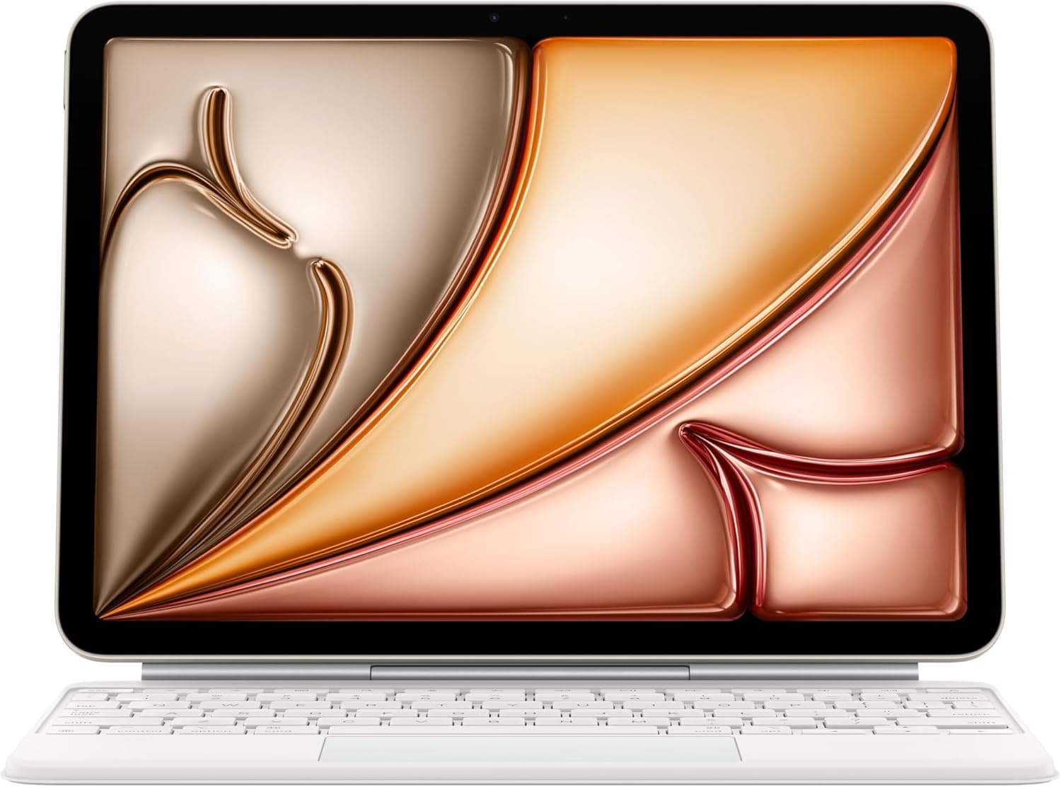 Apple Magic Keyboard para el iPad Air de 11 Pulgadas (M3) - Español de España - Blanco ​​​​​​​