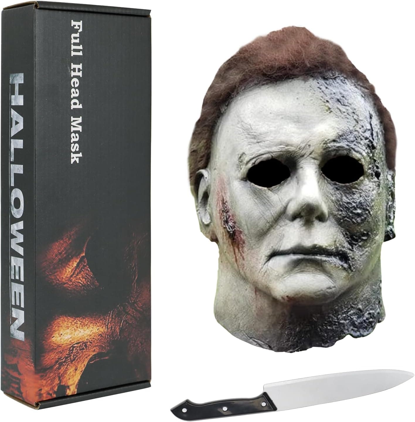 Xambop Halloween Máscara de Michael Myers para Adultos Horror Cosplay Disfraces