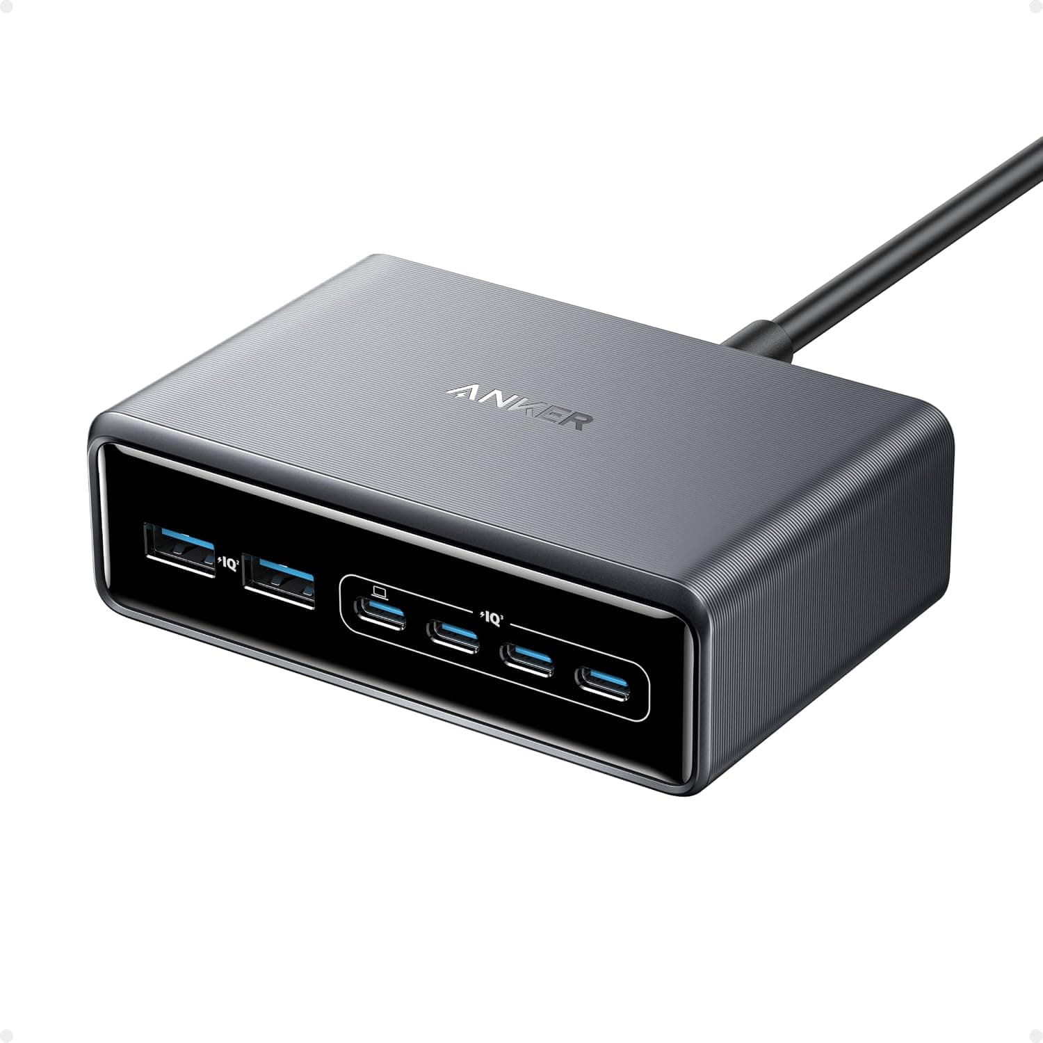 Anker Prime Cargador Carga Rapida USB C 200W, estación de Carga
