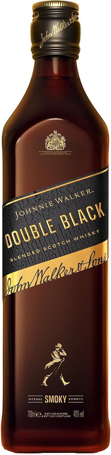 Johnnie Walker, Double Black label, Whisky escocés blended, 700 ml