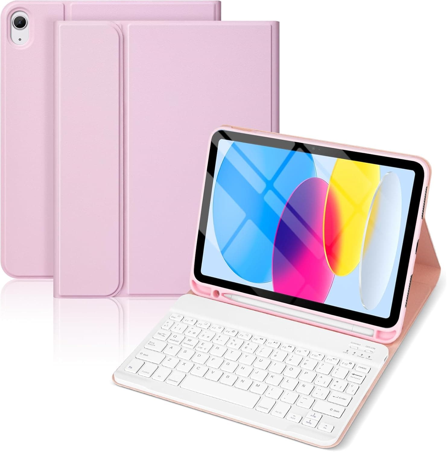 Funda Teclado para iPad 11.ª Gen (A16) / 10.ª Generación (11"/10.9")