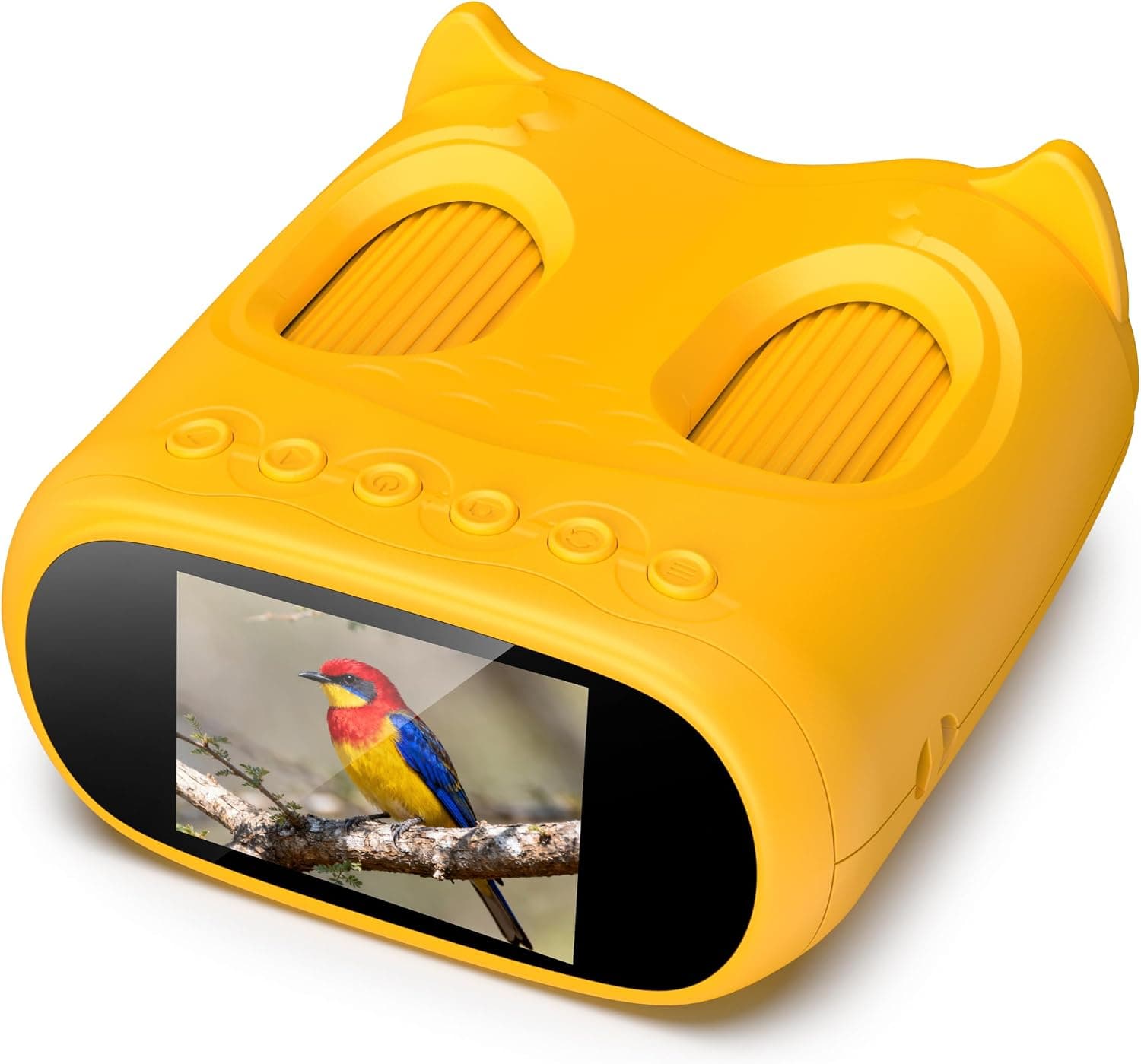 Microscopio y telescopio 2 en 1, Mini microscopio portátil de Bolsillo 1000X, binoculares 10X,Juguete científico para Actividades Stem, Regalo Educativo para niños y niñas de 3 a 12 años (Amarillo)