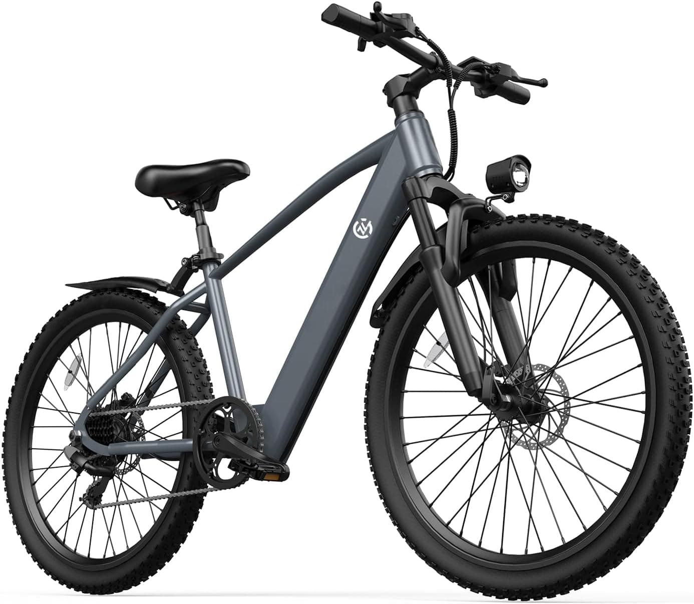 Bicicleta eléctrica de montaña L26, Equipada con un Motor de 250 W, batería de 36 V y 10,4 Ah, Velocidad máxima de 25 km/h, suspensión Delantera y Cambio de 7 velocidades