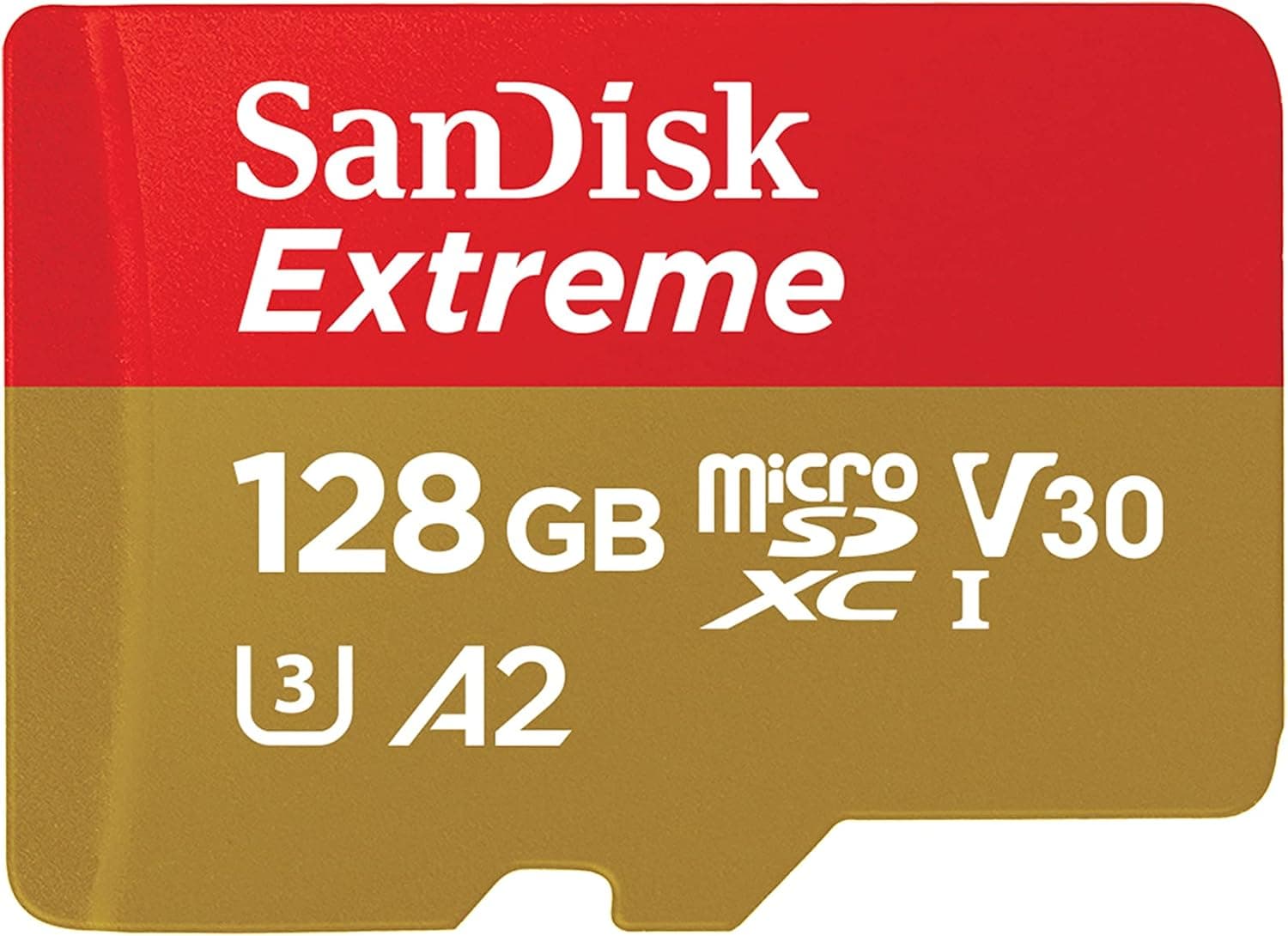 SanDisk Extreme Tarjeta Micro SDXC 128GB + adaptador SD, (Para teléfonos inteligentes, cámaras de acción, drones) V30, hasta 190 MB/s, RescuePRO Deluxe, A2 C10 U3 UHS-I,