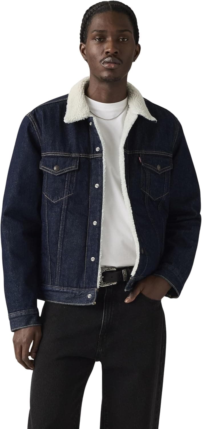Levi's Big & Tall Sherpa Trucker Chaqueta Hombre