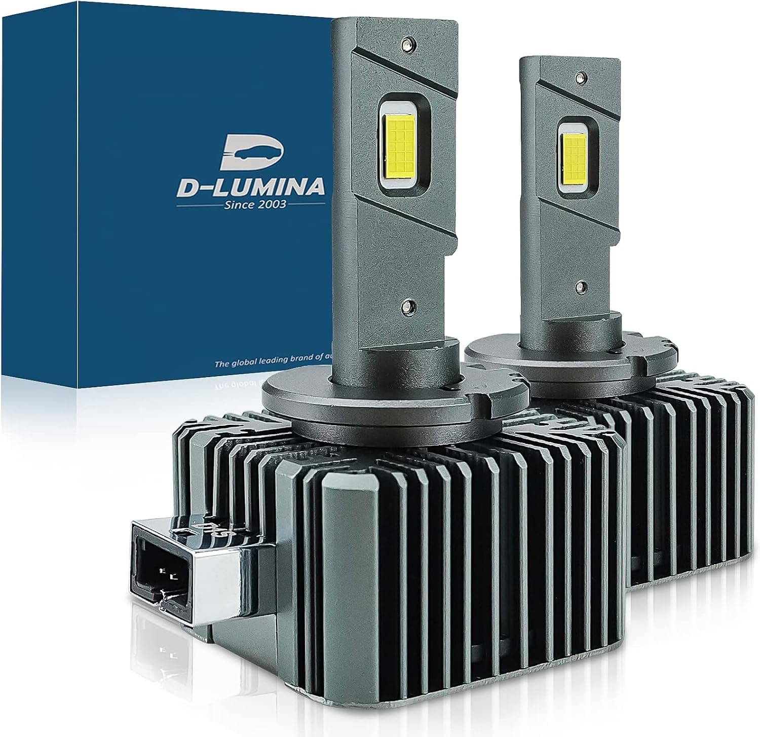 D-Lumina D3S LED Bombillas LED para Automóvil a Prueba de Errores 100% Canbus 90W 18000LM Reemplace las Bombillas de Xenón HID OEM Plug and Play,2 Piezas
