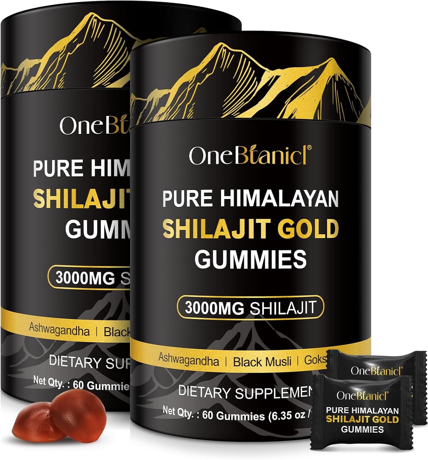 Gominolas de Shilajit Puro del Himalaya (2)