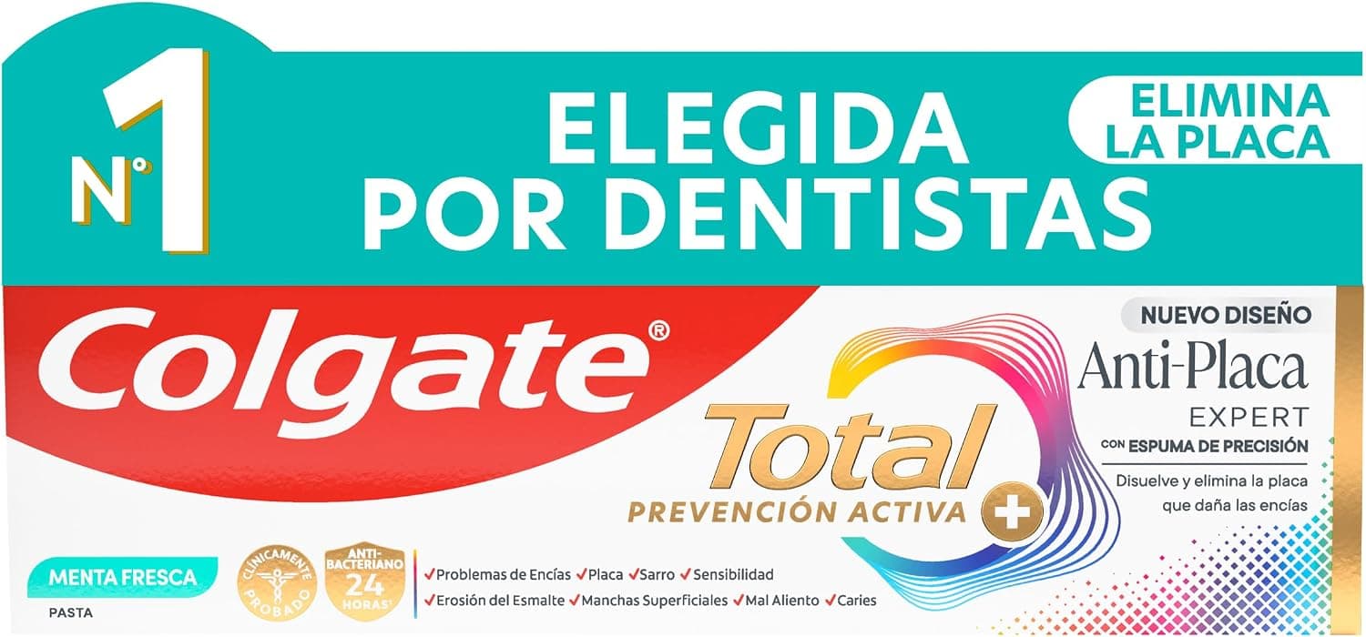 Colgate Total Anti-Placa Expert Pasta de Dientes 75ml