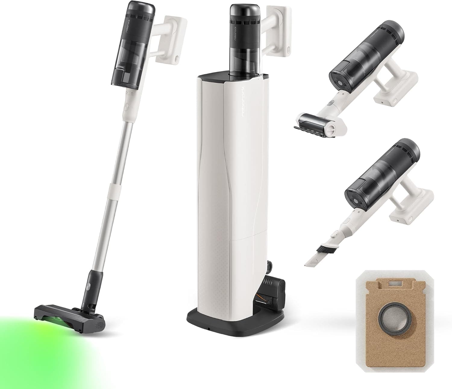 roborock H60 Hub Pro Aspiradora Sin Cable con Base de Auto-Vaciado