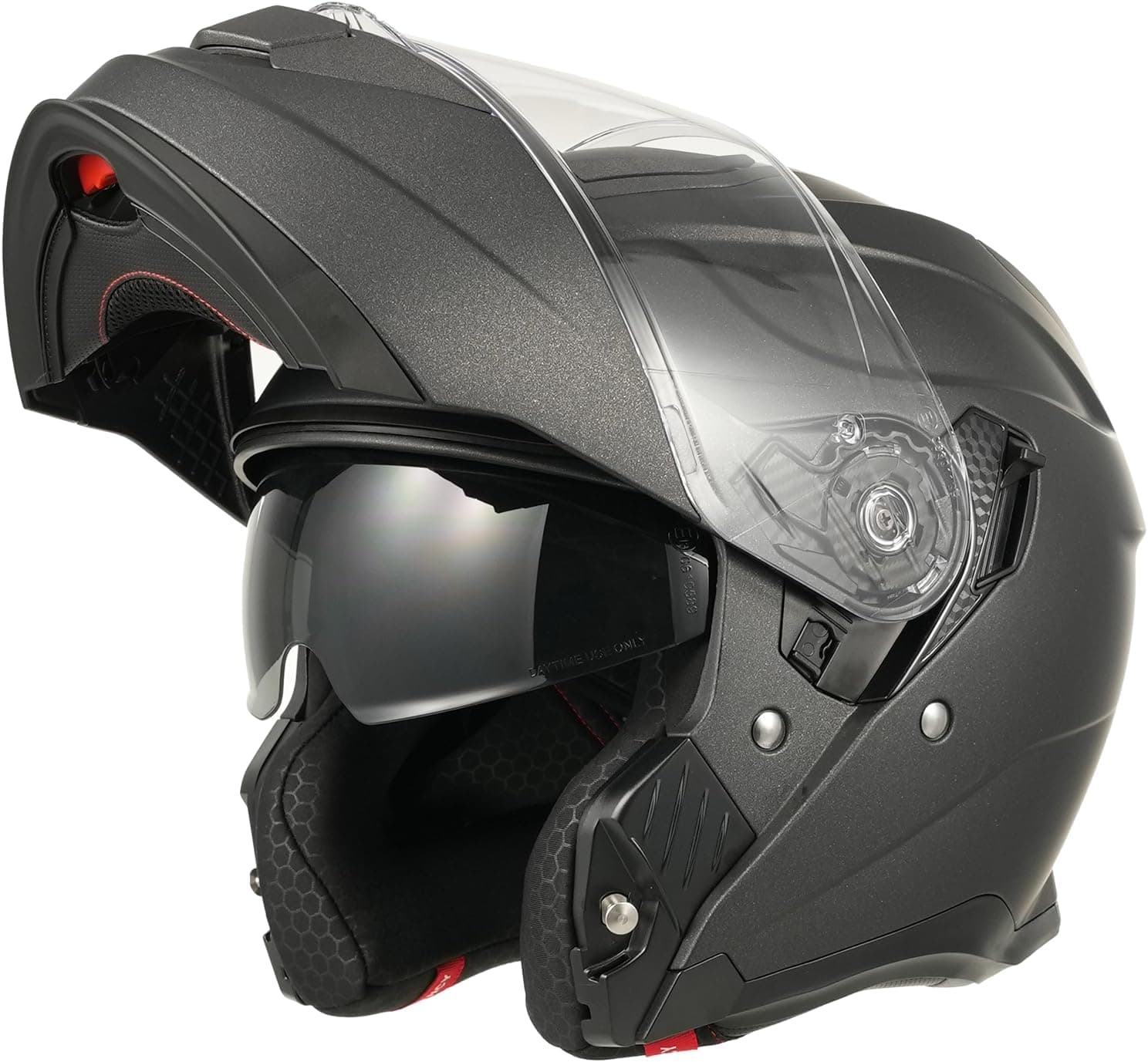 MY Casco Moto Modular 935, Homologado ECE 22.06, Viseras Dobles, Unisex