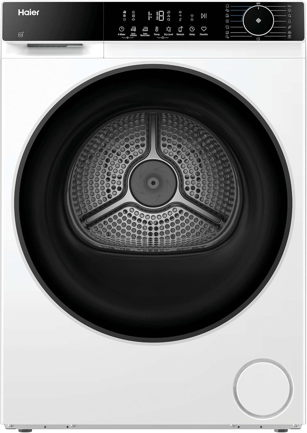 Haier Secadora Bomba de Calor 8 kg Fondo Reducido, X 5 [HD80-D357TU1-S]