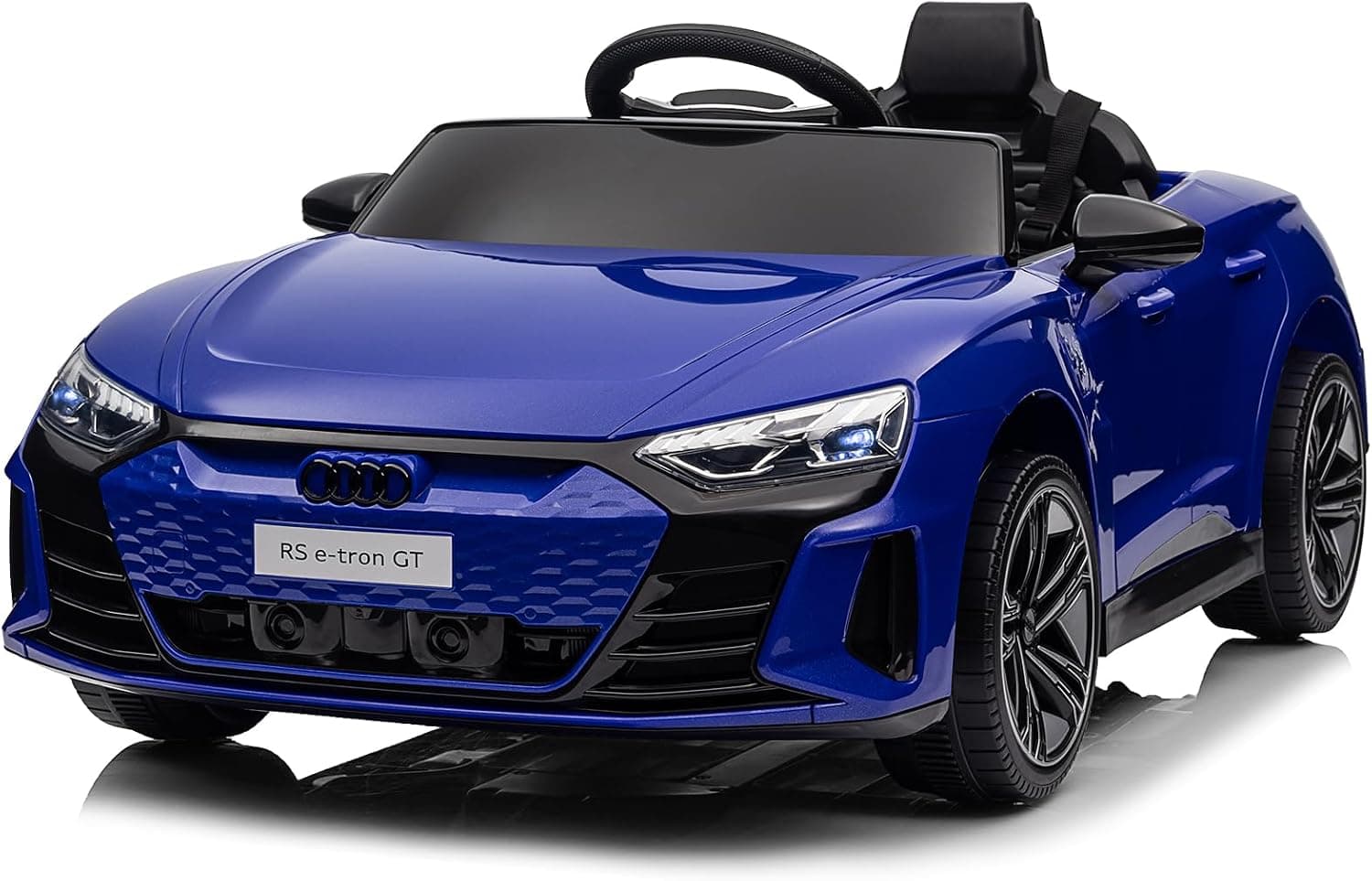 LALAHO Coche Eléctrico 12V Azul Niños