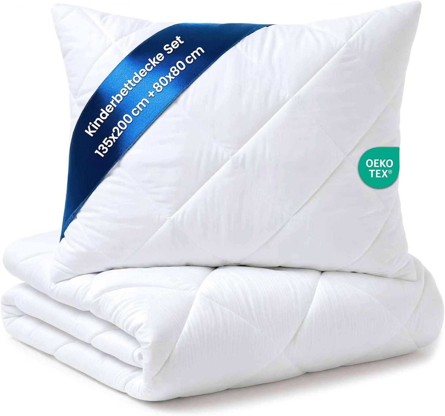 Edredón infantil y almohada Set manta nórdico cuna microfibra