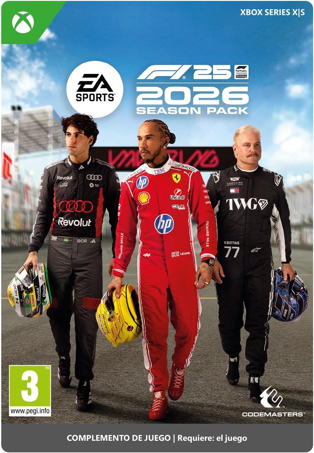 F1 25 2026 SEASON PACK | Xbox Series X|S - Código de descarga