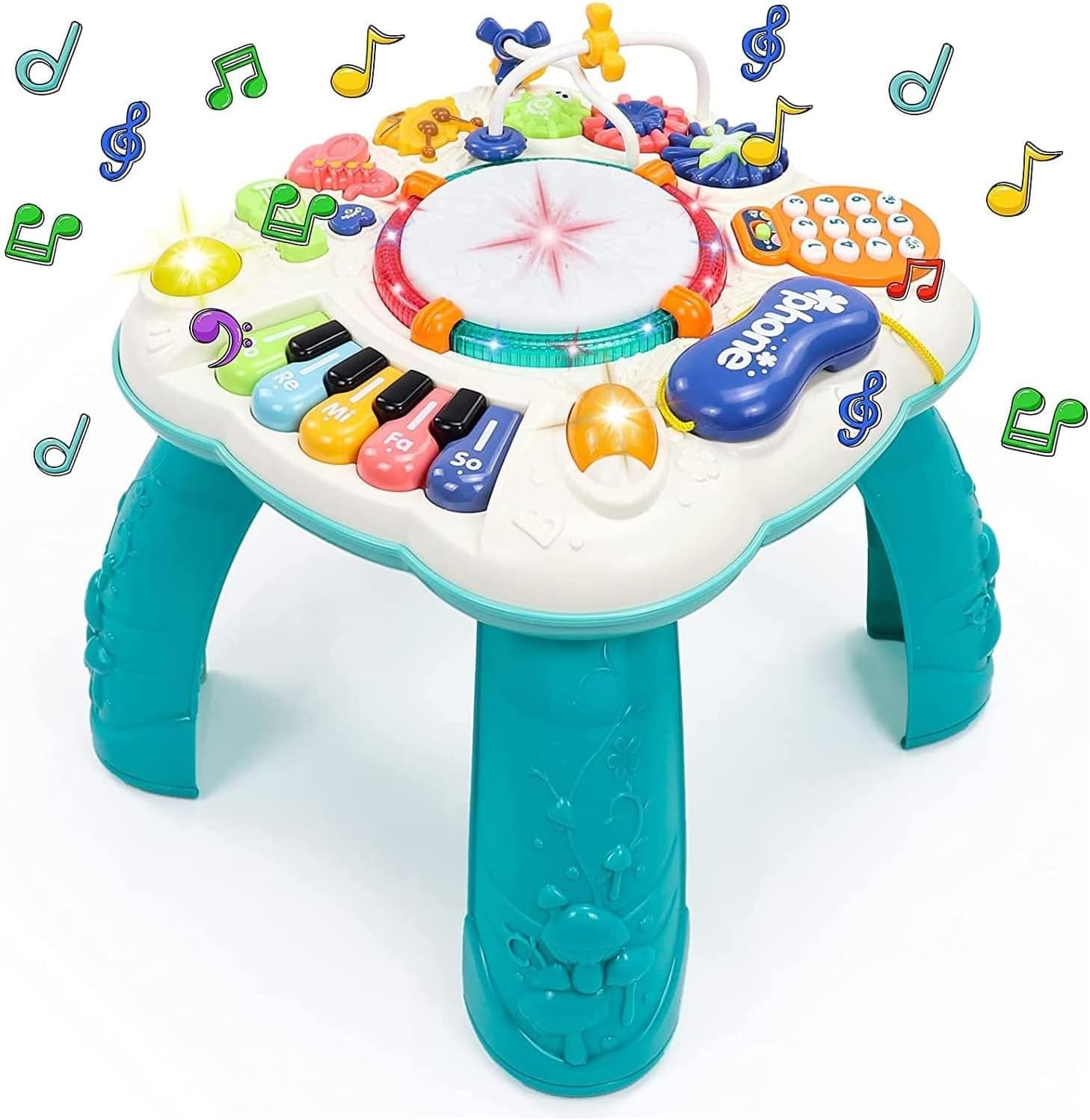 Mesa Actividades Bebé 6 en 1 - Juguete Musical Regalo 1-3 Años