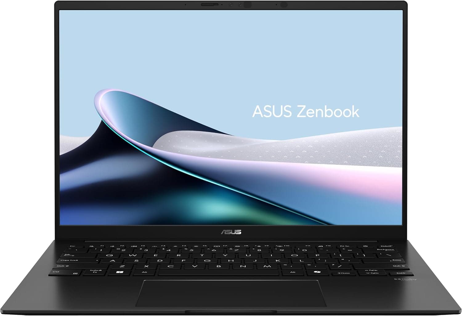 ASUS Zenbook 14 OLED OLED UM3406GA-QD068W Copilot+ PC - Ordenador Portátil 14" WUXGA (AMD Ryzen AI 7 445, 16GB RAM, 512GB SSD, Radeon 840M, Windows 11 Home) Negro Jade - Teclado QWERTY español