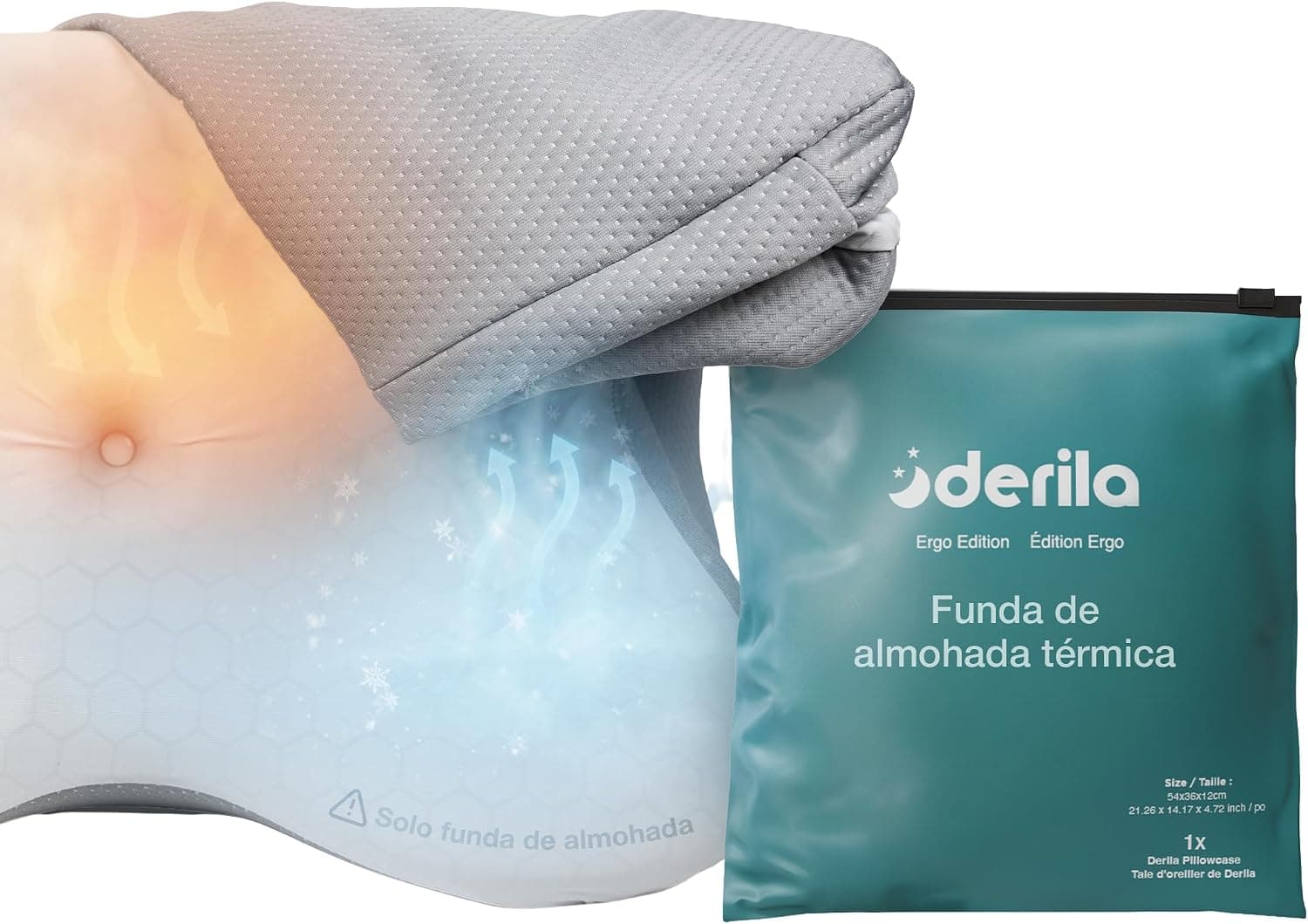 Derila Ergo Funda Térmica PCM Refrescante y Cálida