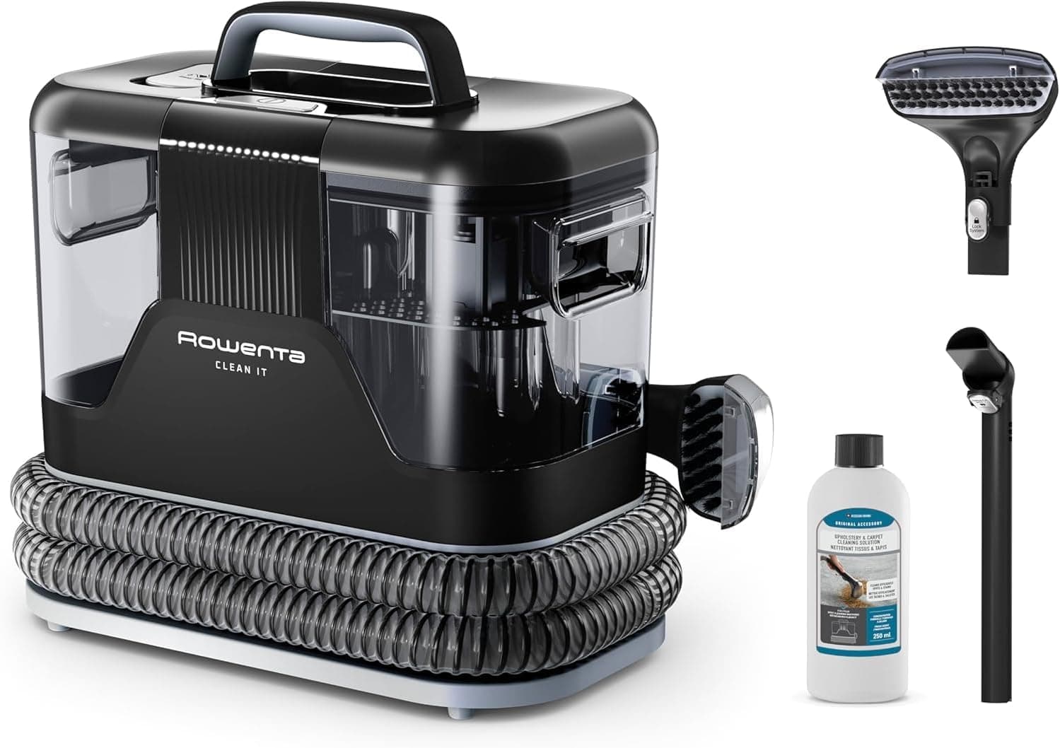 Rowenta Clean It, Aspiradora tapicerías 400 W, 3 Acc, Hasta 12,5 kPa
