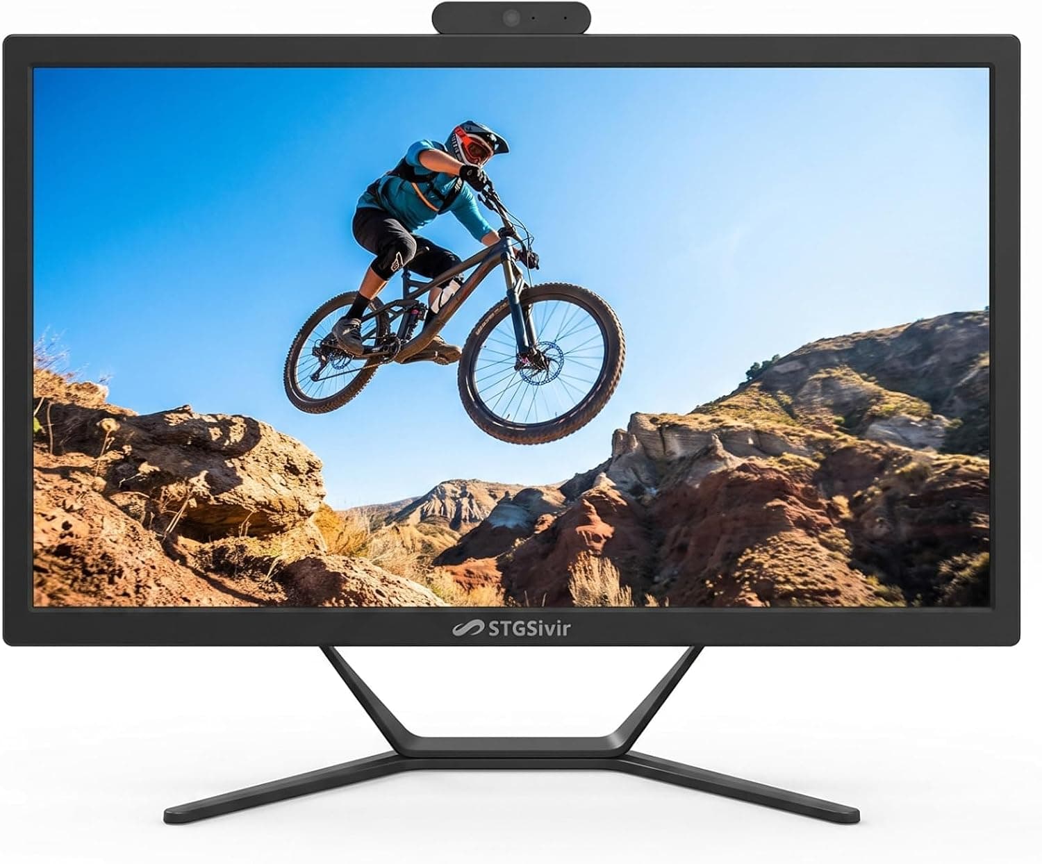 STGsivir All in One PC, Pantalla FHD 21.5", Core i5, 16G RAM, 512G SSD