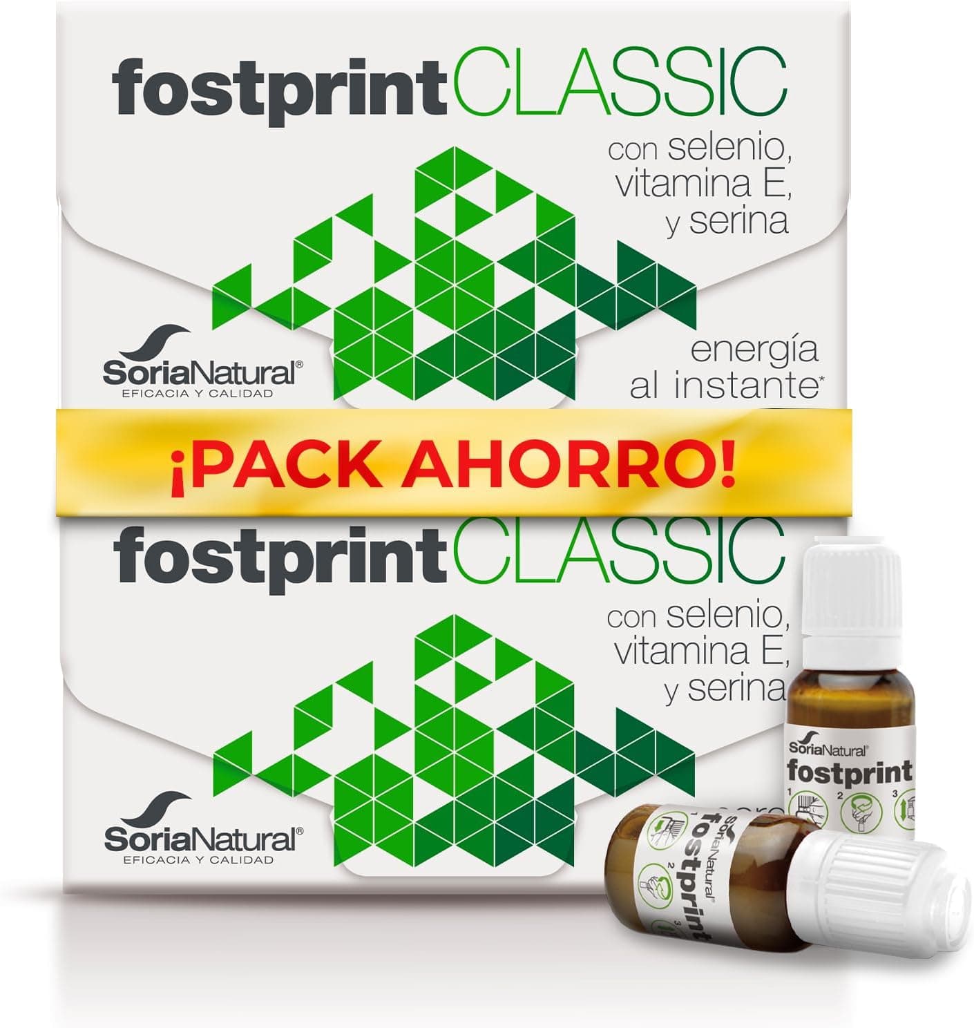 Fostprint Classic, pack 2 x 20 viales, Soria Natural