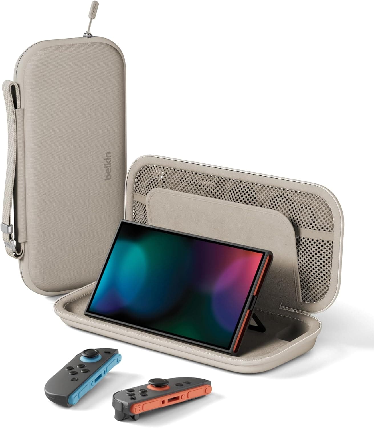 Belkin Gaming Bolsa de Viaje Bolsillo para AirTag Nintendo Switch 2 Arena