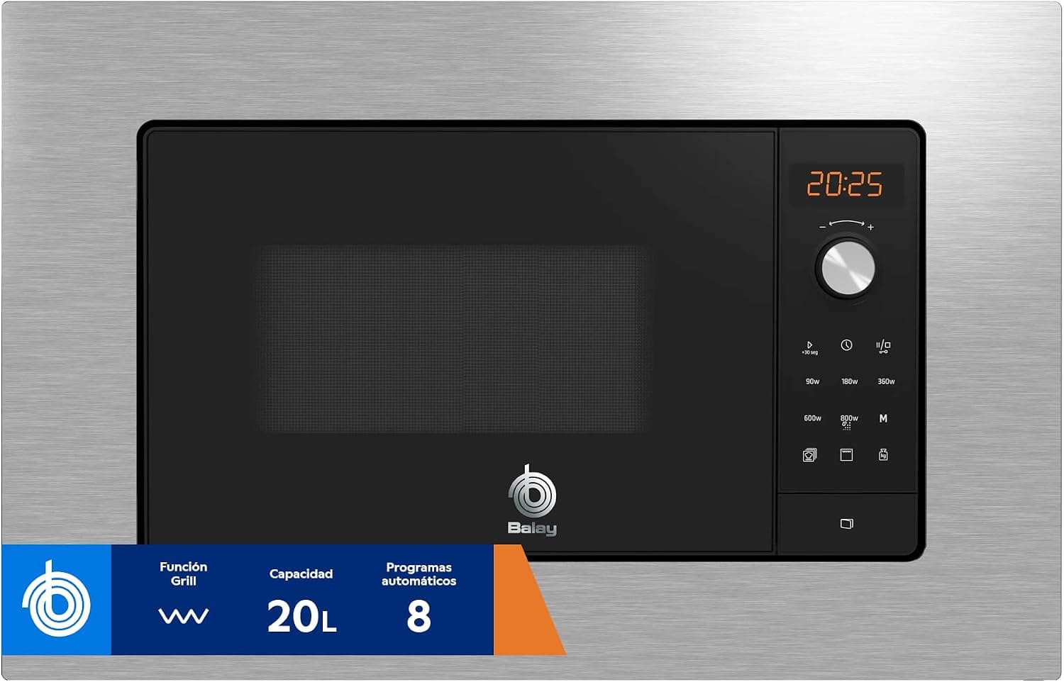 Balay, Microondas integrable, Acero inoxidable, 3CG6142X3