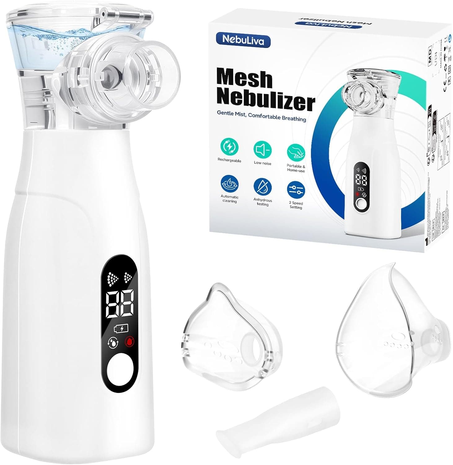 Nebulizador Portátil para Adultos y Niños