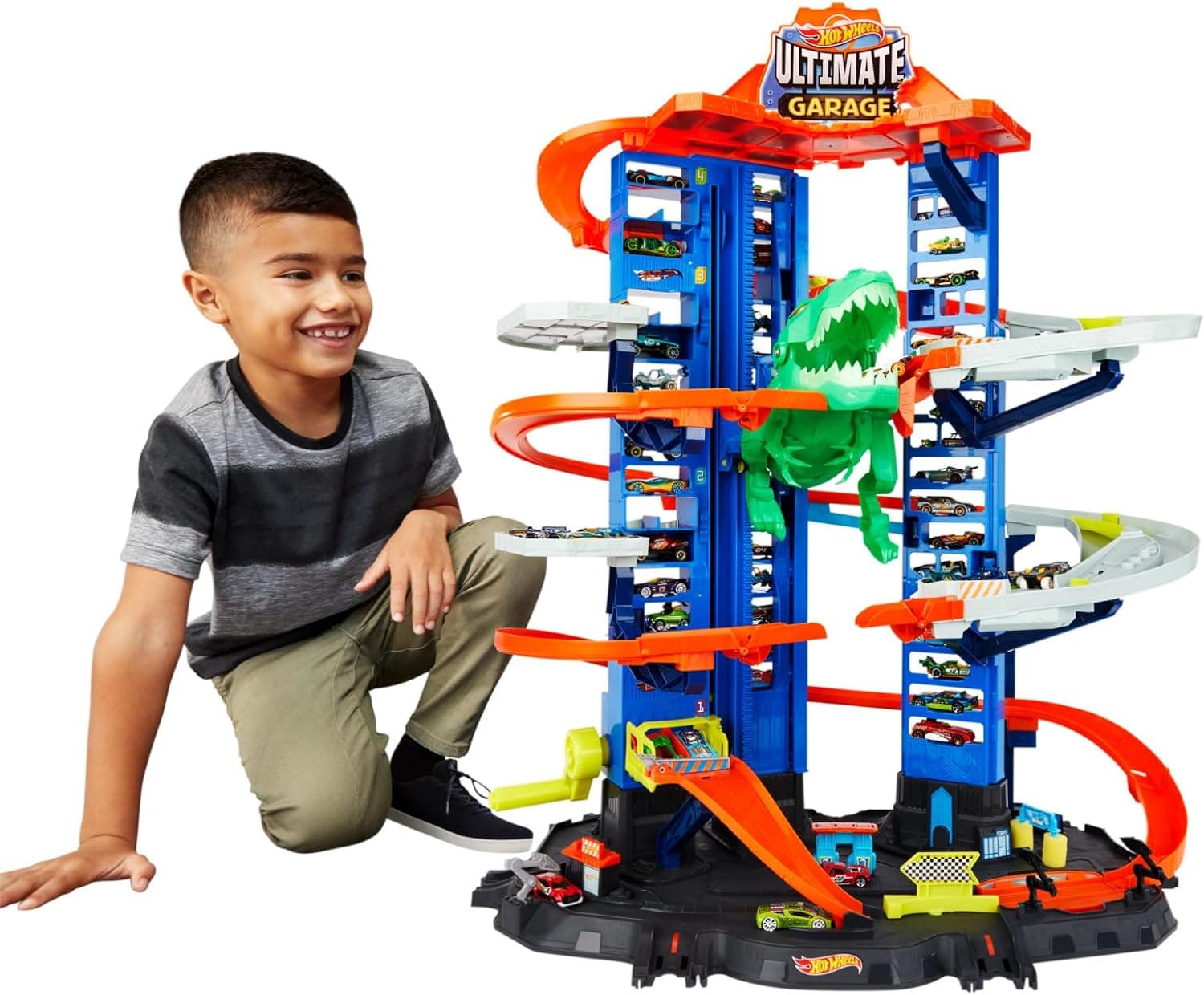 Hot Wheels Ultimate Garage Playset y 2 Coches