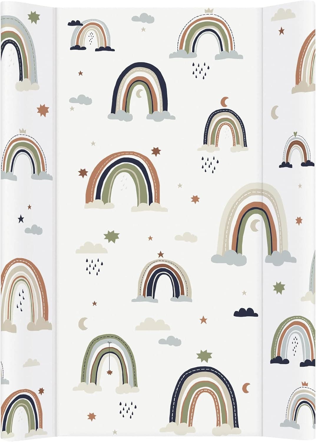Rotho Babydesign Cambiador de cuña, bohemio, multicolor