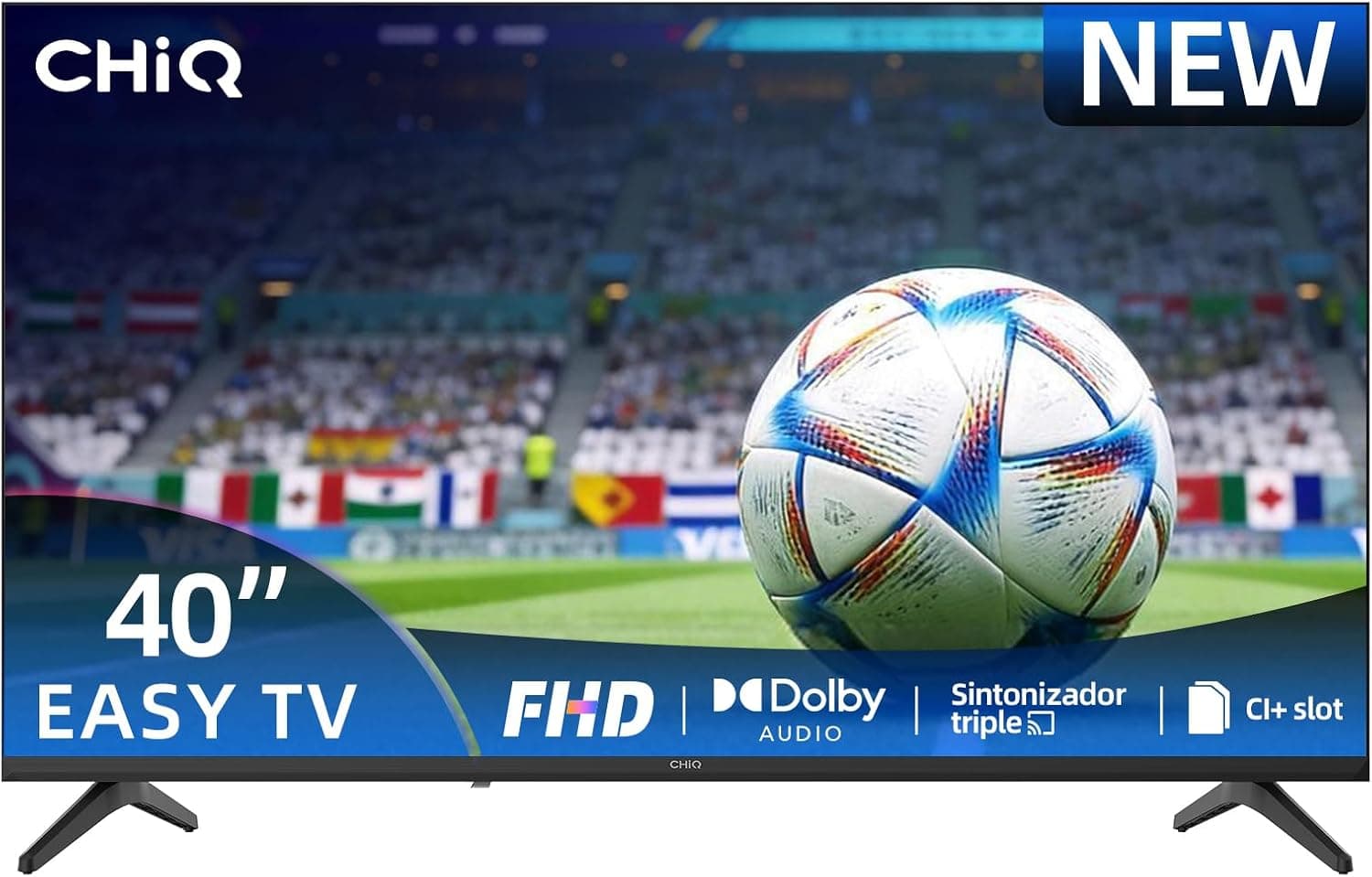 CHiQ 40D210M Easy Series Televisor LED FHD de 40 Pulgadas (100cm)