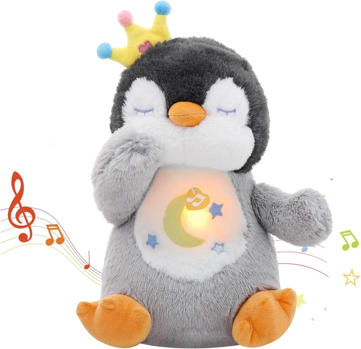 seOSTO Peluche Nutria Que Respira, Peluche Música y Movimiento Respiratorio